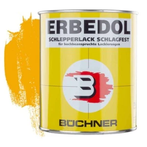 Schlepperlack Stiga gelb RAL 1028 0,75 Liter Traktor Lack Neu Erbedol