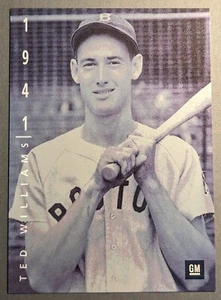 1994 UD General Motors The American Epic #9 Ted Williams Boston Red Sox NM - Picture 1 of 2