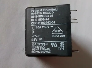 RKS-DG-24 Relay Coil 24Vdc Potter & Brumfield NOS - Picture 1 of 1