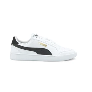 PUMA Shuffle Lace Up Youth Boys White Sneakers Casual Shoes 375688-02 - Picture 1 of 6
