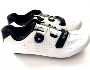 New SPEED Road Cycling Shoes Professional Bike Sneakers Peloton Cleats, Men 12 - Picture 1 of 12