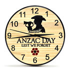 Anzac Day - Timber Clock