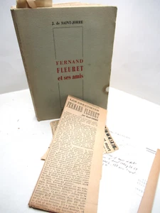 ST-JORRE FERNAND FLEURET & AMIS 1960 EO 80 EX. / Alfa ENVOI à MME OTHON-FRIESZ - Picture 1 of 8