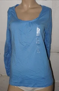 NEU Charter Club Separates Damen Sleepshirt Langarm 42234 - Bild 1 von 7