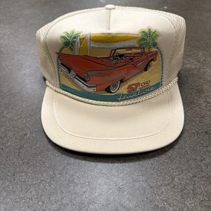 De Colección Ford 1957 Fairlane Coche Camionero Gorra Sombrero Snapback Automático Graphix Kandi Tops Nuevo de Lote Antiguo - Imagen 1 de 5