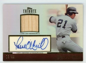 2011 Topps Tribute PAUL O'NEILL New York Yankees BAT RELIC AUTO 05/99 - Picture 1 of 1