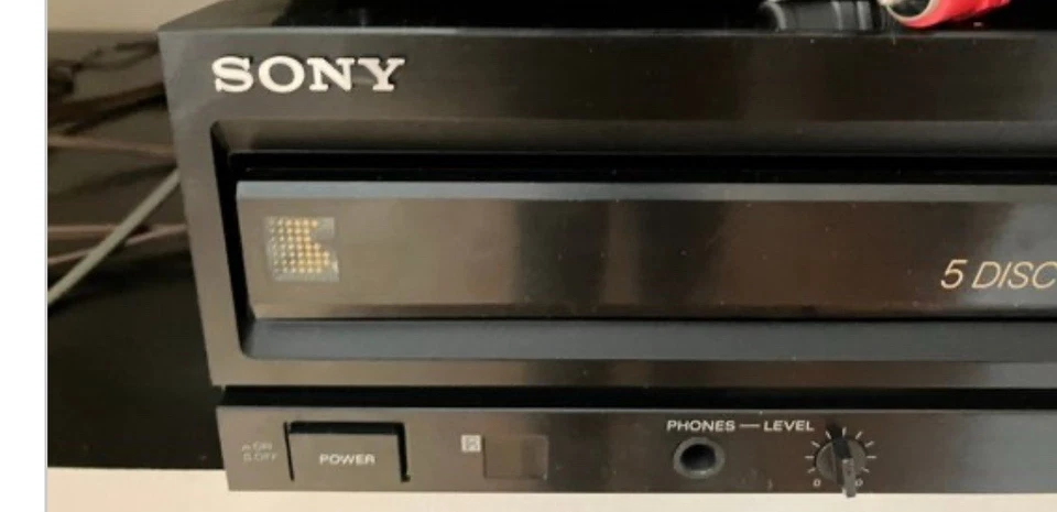 Sony CDP-C800 Custom File 5 Disc CD Player Changer Japan No Remote - Image 1 of 1