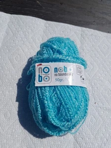NOBO No Boundaries 50gram 100% Acrylic Bright Blue Yarn - Picture 1 of 6