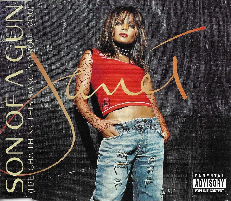 JANET JACKSON Son of A gun 3TRX w/ RARE MIXES Europe Single SEALED USA seller Foto 1 de 1