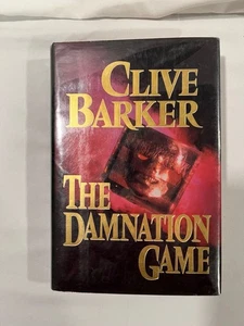 The Damnation Game by Clive Barker 1987 First Edition 1st Print Hardcover - Picture 1 of 9