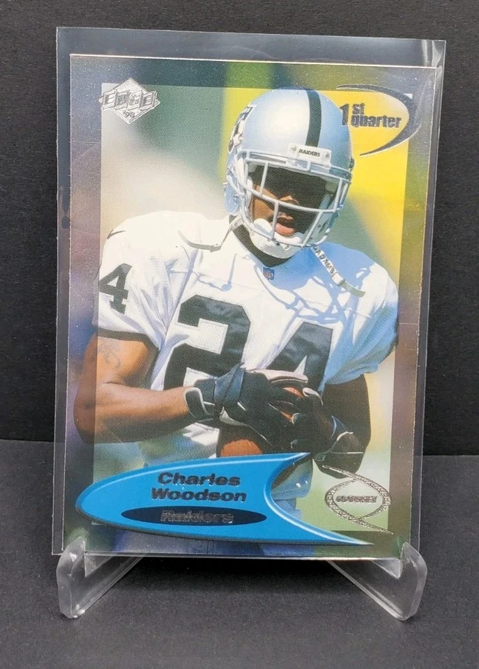 1998 Collector's Edge Odyssey Charles Woodson #107 (RC) Raiders - Image 1 of 3