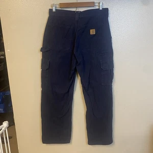 Carhartt Men's 31”x29” Cargo B240 -NVY- Pants - 12/2008 - Picture 1 of 16