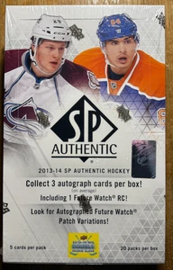 2013-14 SP Authentic Hockey Sealed Hobby Box...MacKinnon, Barkov Auto RCs? - Picture 1 of 4