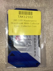 Transformers Masterpiece BLUESTREAK COIN MP-18B  Takara Hasbro - Picture 1 of 2
