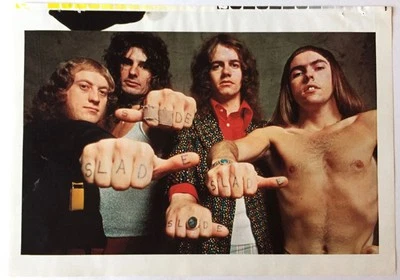 Slade Noddy Holder Dave Hill CARLY SIMON 1973 CLIPPING JAPAN MAGAZINE ML 7J - Image 1 of 2