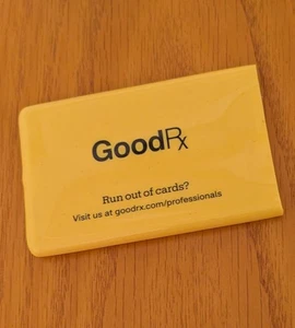 Drug Discount Advertising Card Sleeve Credit/Debit Card Holder ID Wallet - Picture 1 of 2