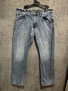 American Eagle Men’s Bootcut Jeans 34x34 Flex Fit Blue Original Boot Cut - Picture 1 of 19