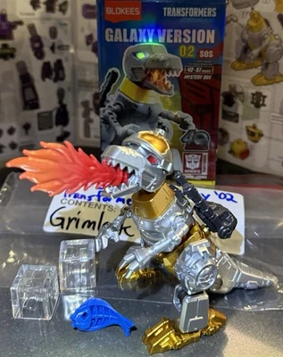 Blokees Transformers Galaxy 2 Grimlock Secret Figure - Image 1 of 4