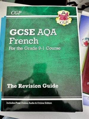 Cgp GCSE aqa French Revision Guide For 9-1 Course  - Image 1 of 4