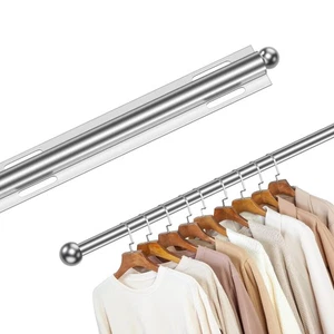 12" Valet Rod Standard for Closet, Slide Out Closet Valet Rod - 12" to 22", P... - Picture 1 of 6