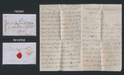 CUBIERTA CHILE 1853 GB MARINA HMS AMPRITITA RE GUERRA CIVIL CHILENA Foto 1 de 4