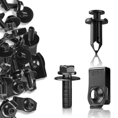 Kit de herrajes para parachoques protector contra salpicaduras para Infiniti FX35 FX45 EX35 pernos clips Foto 1 de 4