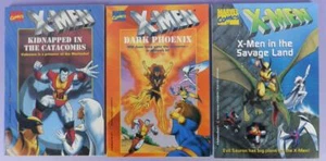 X-Men In The Savage Land, Dark Phoenix, Kidnapped...1990s Illustrated P/Bs NOS! - Picture 1 of 1