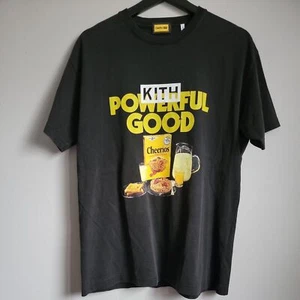 NWOT KITH Shirt Short Sleeve Black X Treats Cheerios Powerful Good (SZ XS & SM) - Picture 1 of 8