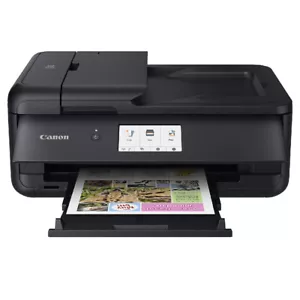 Impresora fotográfica LCD táctil de inyección de tinta todo en uno inalámbrica Canon PIXMA TS9550a A3 color - Imagen 1 de 20