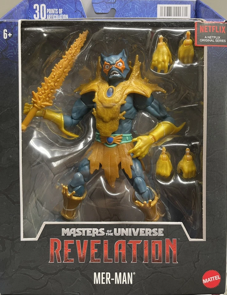 MER-MAN Masters of the Universe Masterverse Revelation MOTU Mattel 2023