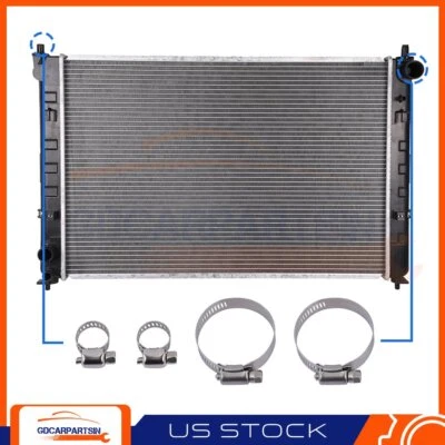 Radiador para Mazda MPV 2002 2003 2004 2005 2006 con 4 abrazaderas de manguera de aceite CU2768 Foto 1 de 4