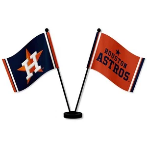 Houston Astros Desk Flags - Picture 1 of 5