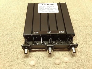 50 WATT CELWAVE 633-6A-2N DUPLEXER UHF 440 - 470Mhz FREE TUNING GMRS HAM - Zdjęcie 1 z 5