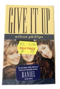 Wilson Phillips – Give It Up - Cassette SBK Records - 1992 FACTORY SEALED - Picture 1 of 2