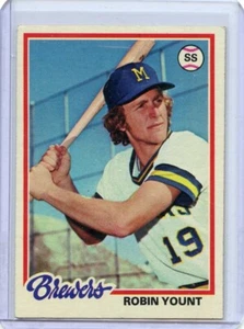 Robin Yount Milwaukee Brewers 1978 Topps #173 ⭐️💥🎯 EX/EX+ - Imagen 1 de 2