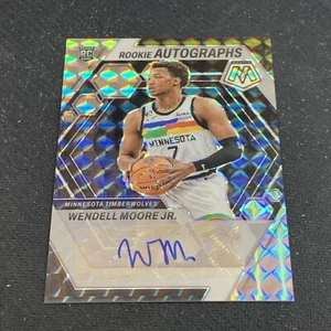 2022-23 Panini Mosaic - Rookie Autographs Mosaic #RA-MOO Wendell Moore Jr. - Picture 1 of 2