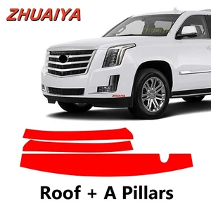 Roof+A Pillars PreCut Paint Protection Film For CADILLAC ESCALADE BASE 2015-2020 - Picture 1 of 6