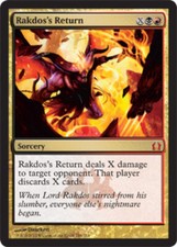 Rakdos's Return - Return to Ravnica - LP, English MTG Magic FLAT RATE SHIP