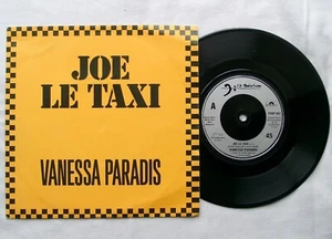 VANESSA PARADIS - Joe Le Taxi 7" - POSP 902 - 1987 UK b - Picture 1 of 2