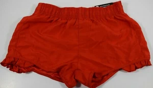 ORageous Girls Solid Boardshorts Scarlet Red Size Large New with tags - Imagen 1 de 4