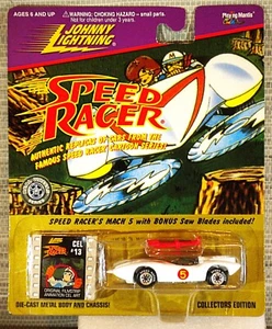 Johnny Lightning 1997 Real Wheels Series Speed Racer Mach Gogogo Mach 5 fundido a presión - Imagen 1 de 4