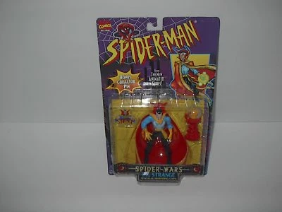 MARVEL TOYBIZ SPIDER-MAN SPIDER WARS DR STRANGE MYSTICAL MORPHING CAPA 1996 NOVA. - Imagem 1 de 3