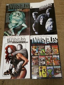 Lot of 4 The Invisibles Graphic Novels 3 5 6 7   Vertigo Morrison Jimenez Stokes - Picture 1 of 12