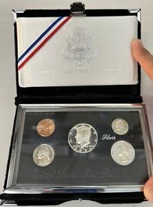 Juego de prueba de plata Premier 1994 como nuevo de Estados Unidos con caja y certificado de autenticidad - envío gratuito EE. UU. - Imagen 1 de 6
