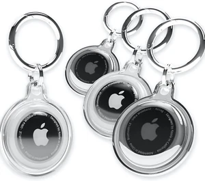Air Tags-4 Pack Apple Airtag Holder SWINCHO Airtag Keychain for Apple Airtag - Picture 1 of 12