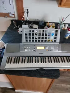 Yamaha Portatone Electronic Keyboard YPT-300 No Power Cord Or Stand - Picture 1 of 20