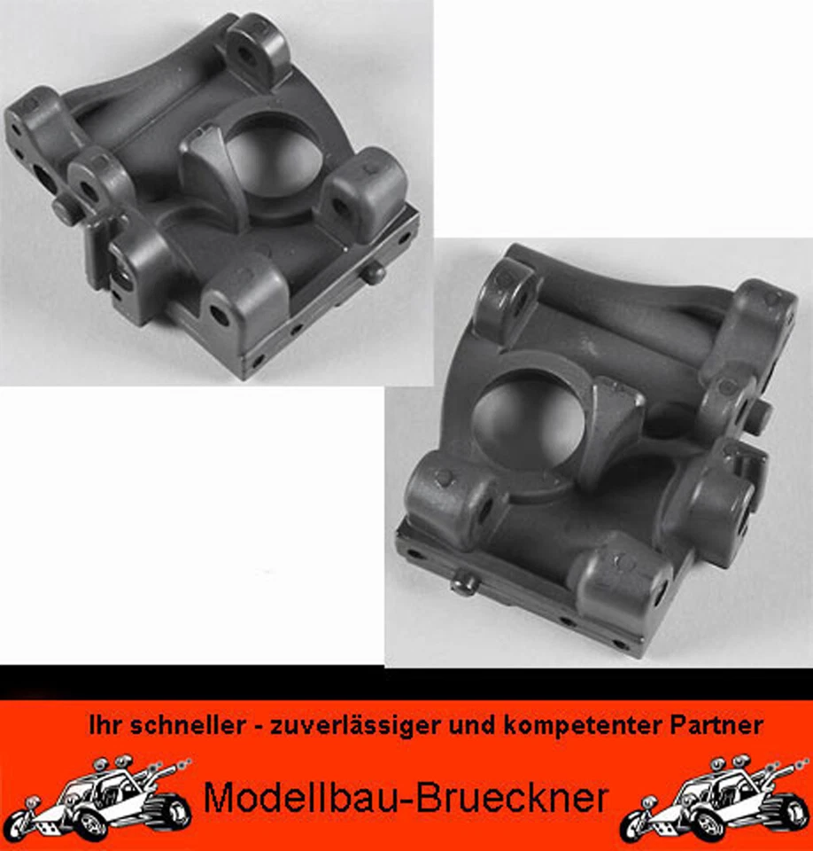 Kunststoff-Hinterachsbock links + rechts Leopard RTR 2WD 4WD FG 67535 67536 - Bild 1 von 1