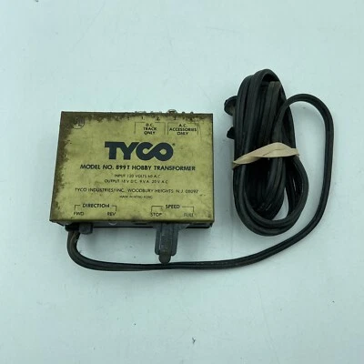 TYCO HOBBY TRANSFORMER MODEL 899T POWER PACK HO TRAIN CONTROL 18V DC 20V AC - Image 1 of 4