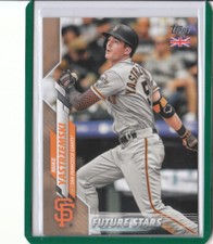 2020 Topps UK Gold Parallel #5 Mike Yastrzemski Giants /25