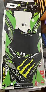 D'COR - Kit de gráficos completo - Kawasaki Monster Team - Kawasaki KX250F 17-20 - Imagen 1 de 3